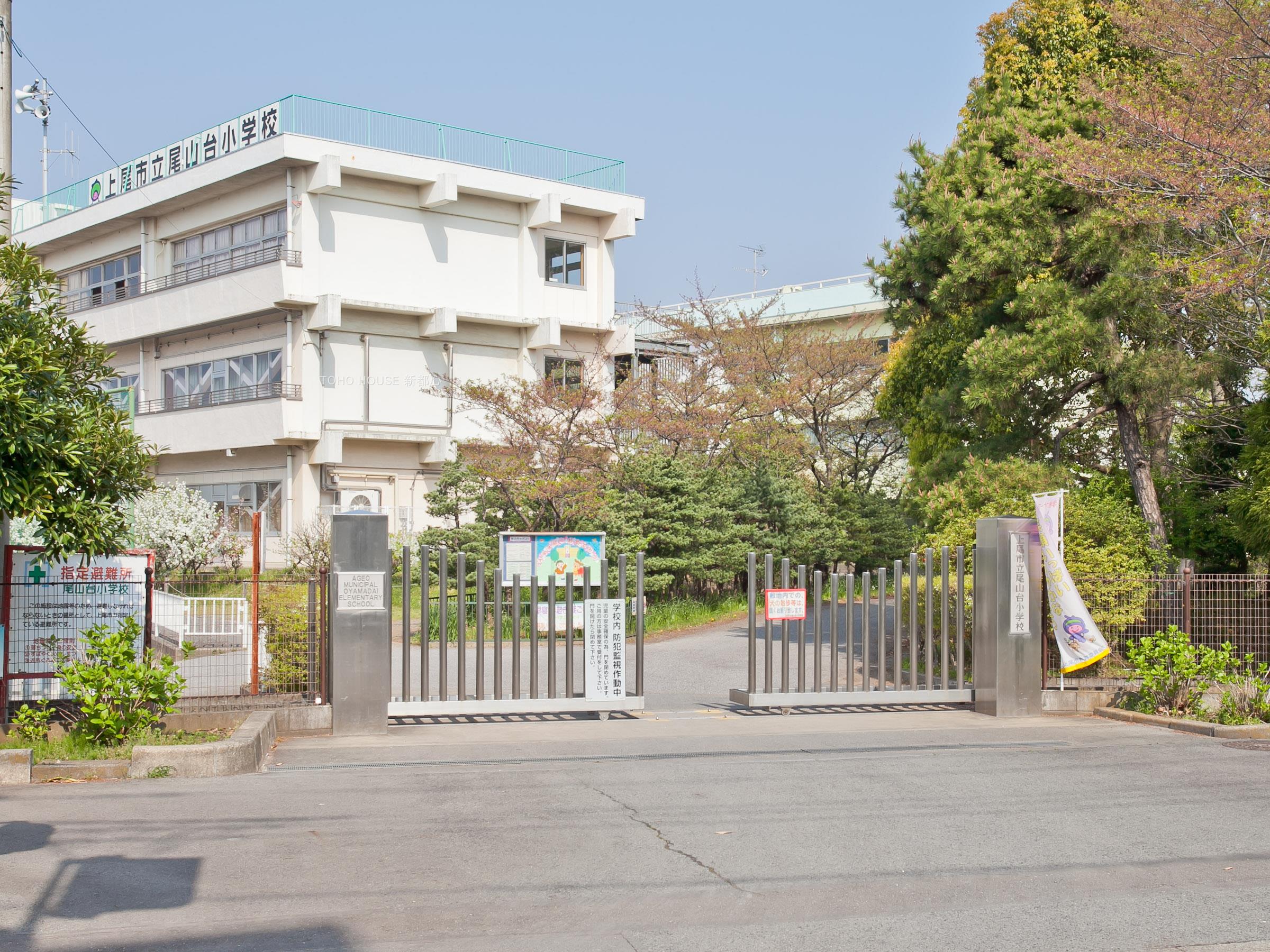 尾山台小学校まで約650m