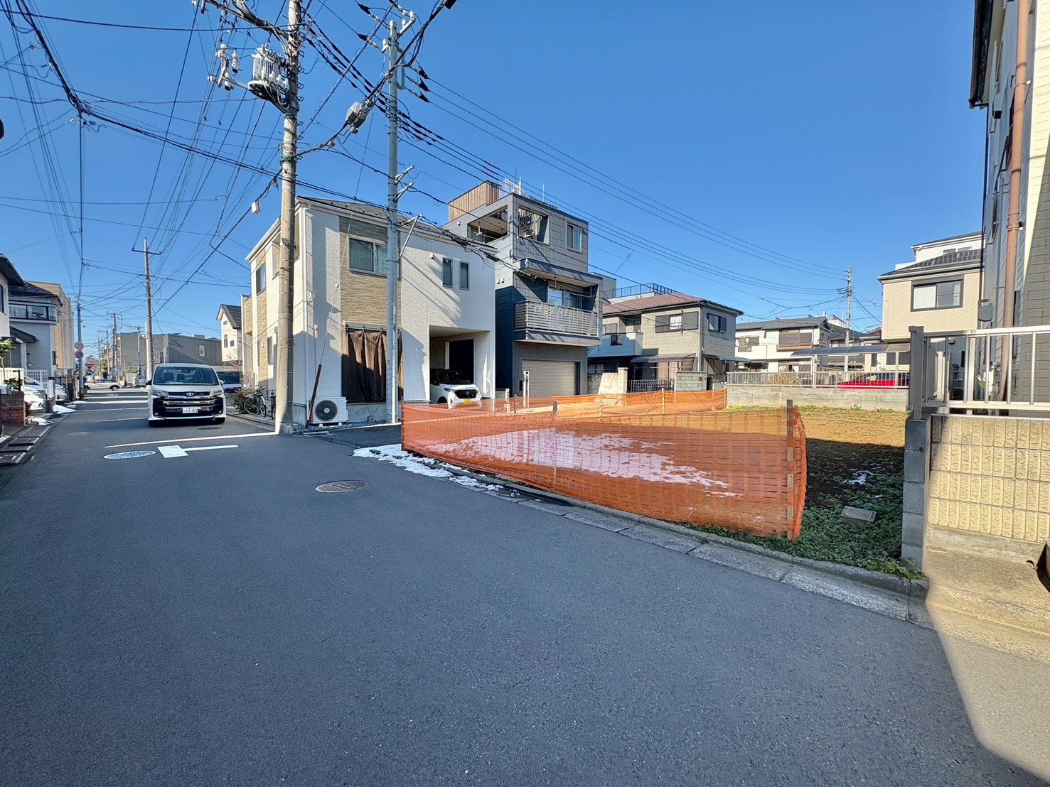 お好きなハウスメーカーで建築可能です。