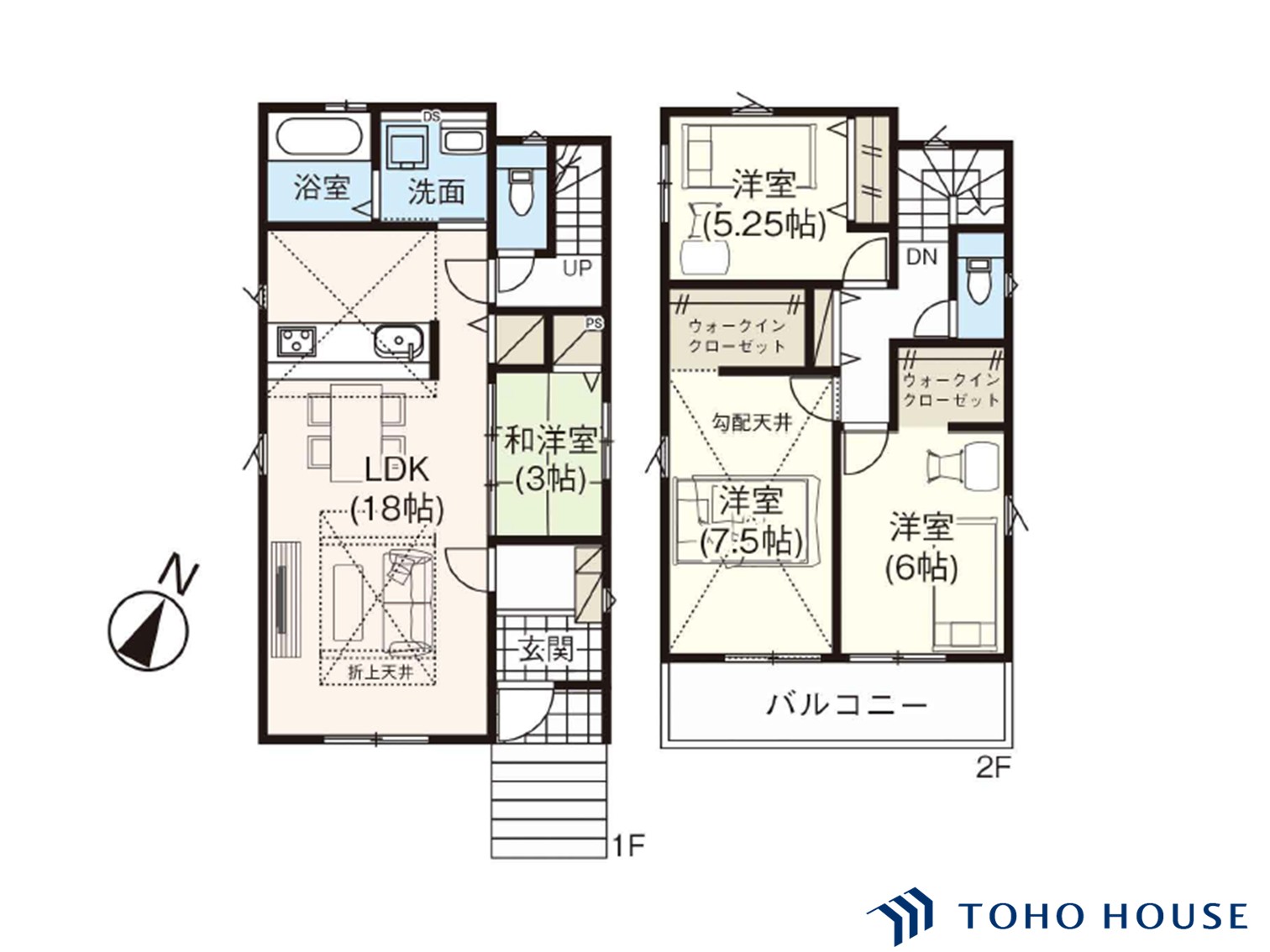 参考プラン間取り