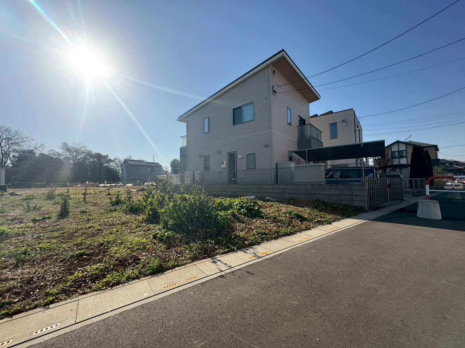 お好きなハウスメーカーで建築可能です。