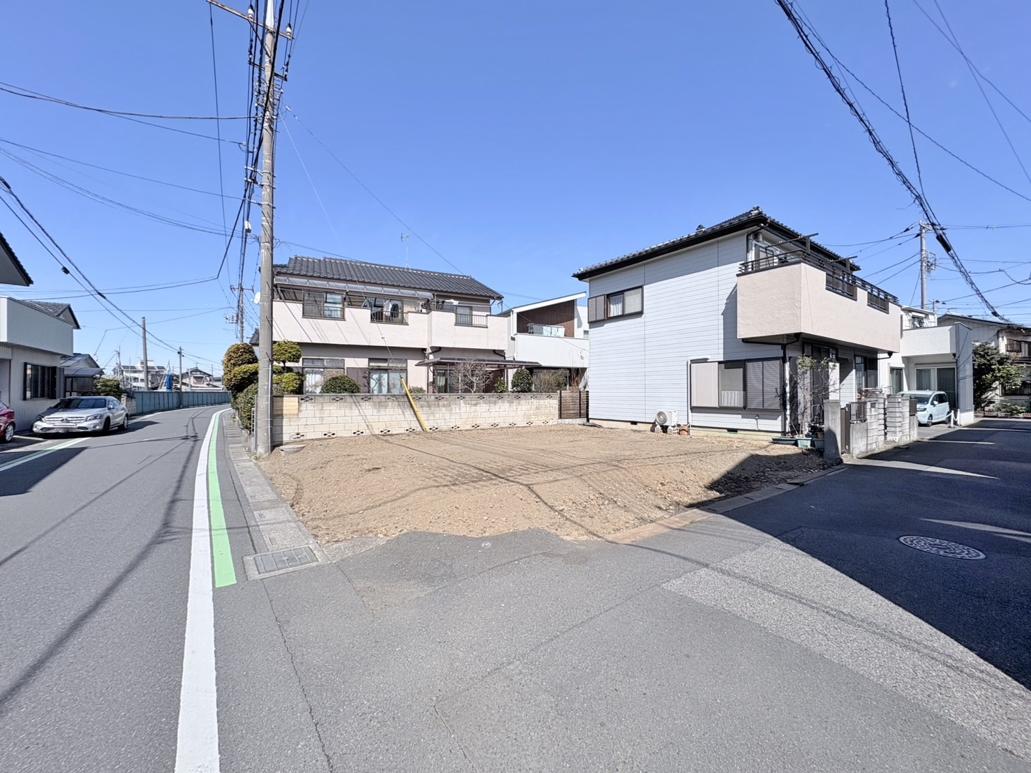 建築条件はございません。お好きなハウスメーカーで建築可能です。(令和8年3月 撮影)