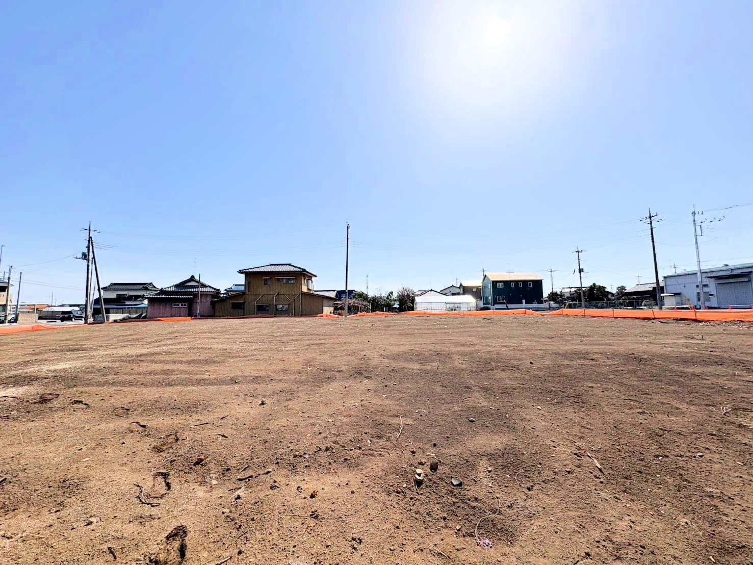 現地の採光や通風も実際にご確認下さい。