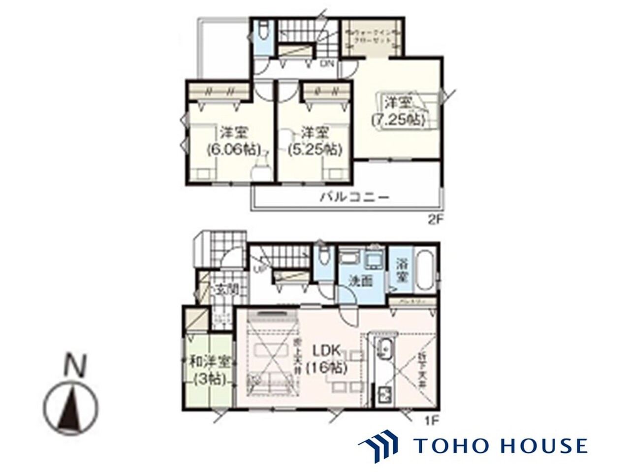 参考プラン間取り