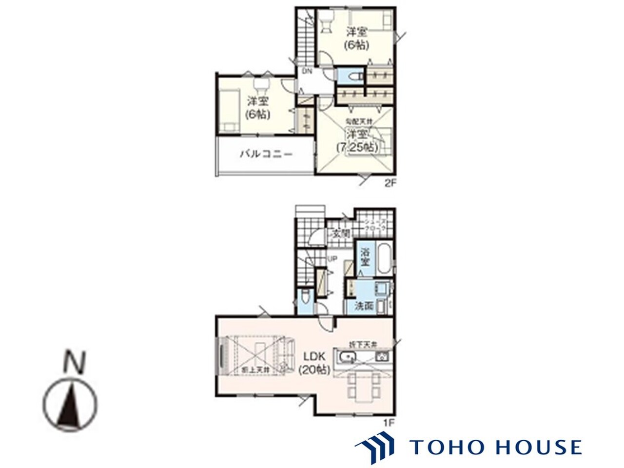 参考プラン間取り