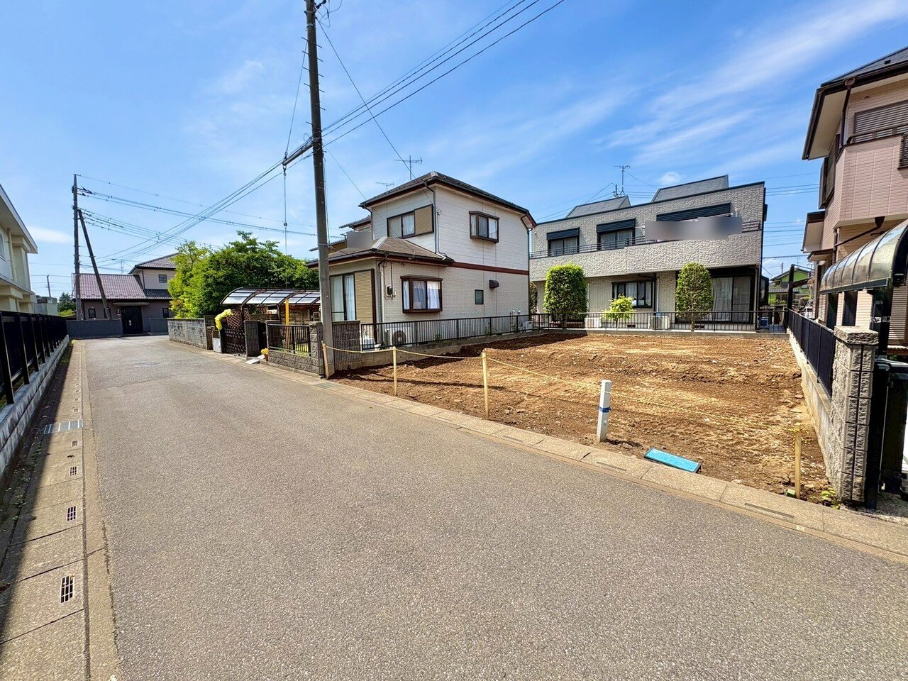 現地の採光や通風も実際にご確認下さい。