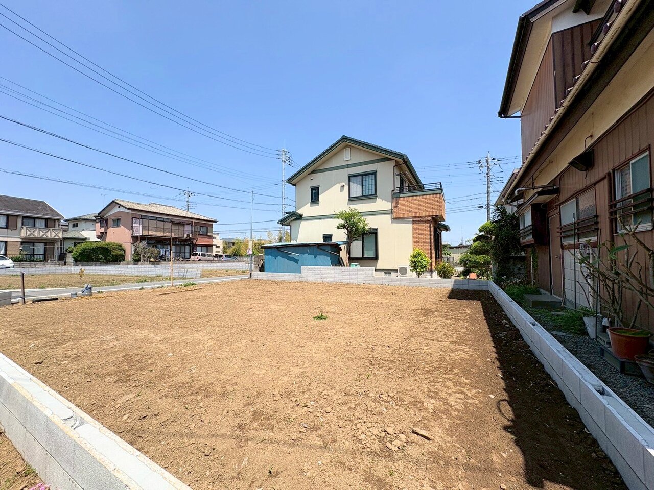 お好きなハウスメーカーで建築可能です。
