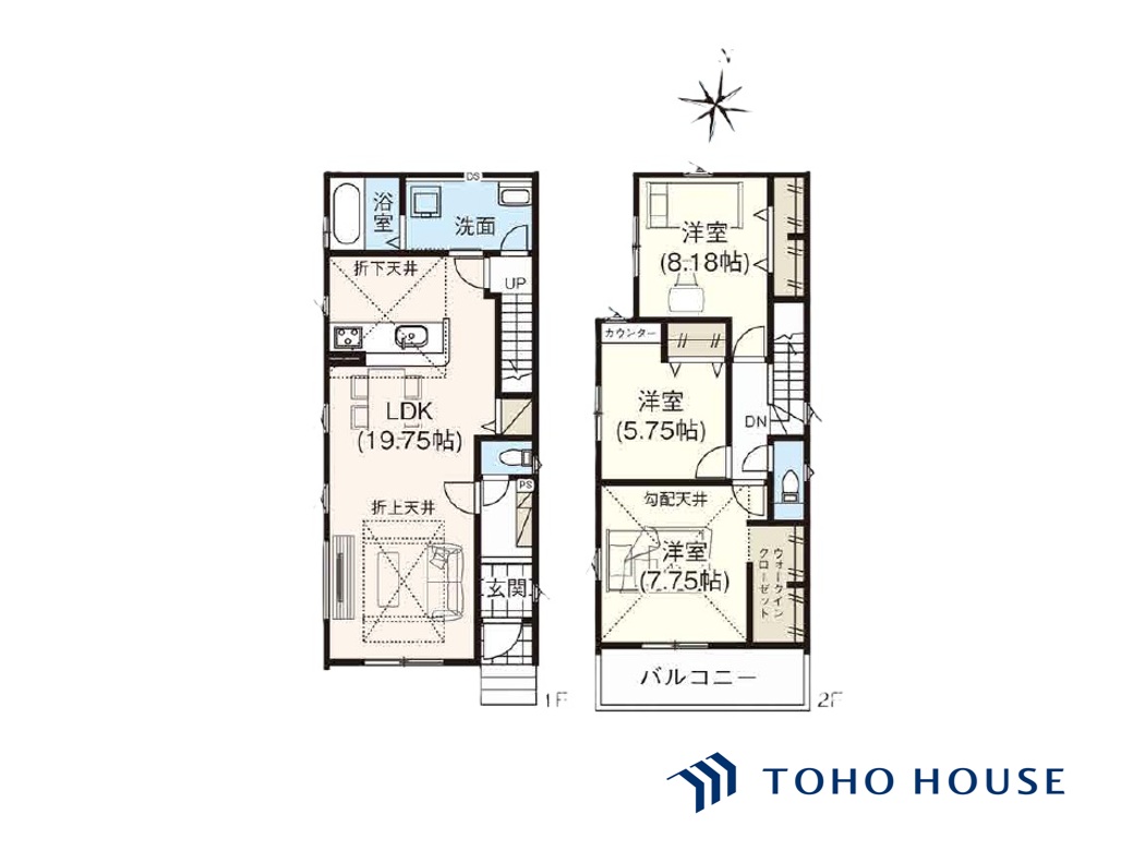 参考プラン間取り