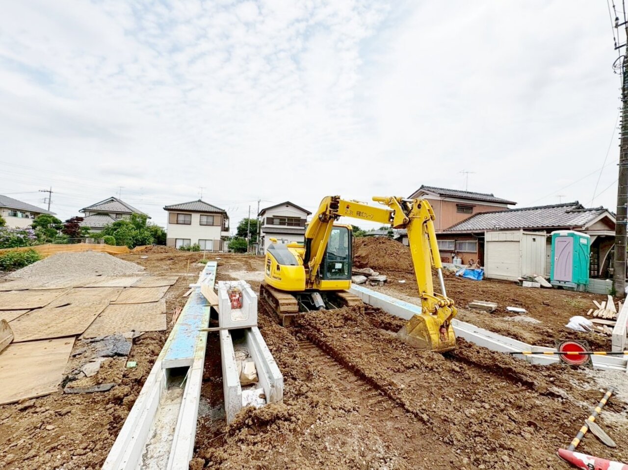 お好きなハウスメーカーで建築可能です。(令和8年6月 撮影)