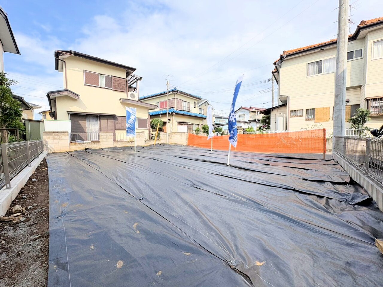 お好きなハウスメーカーで建築可能です。