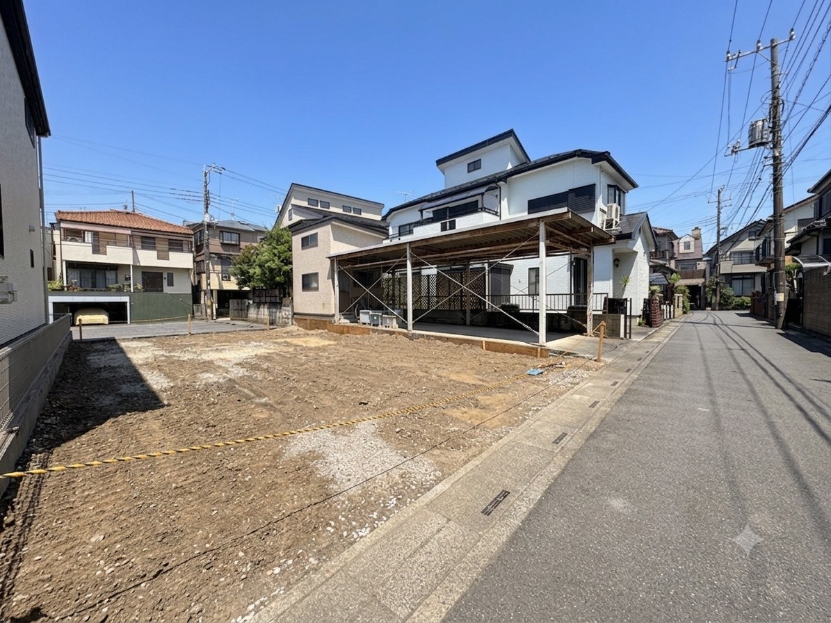 お好きなハウスメーカーで建築可能です。