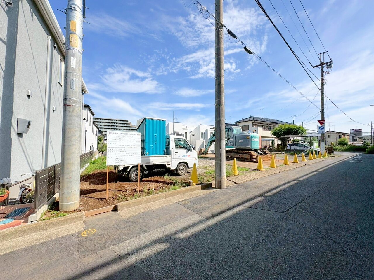 お好きなハウスメーカーで建築可能です。(令和8年6月 撮影)