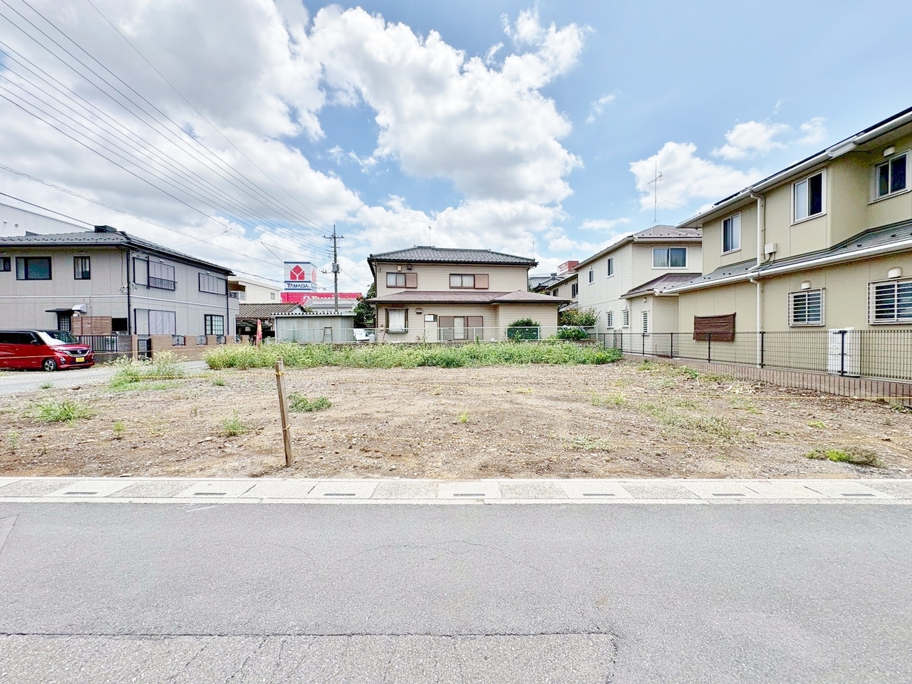 お好きなハウスメーカーで建築できます。