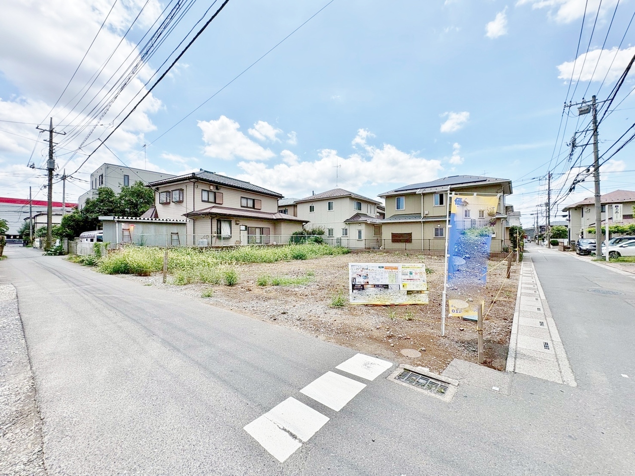 お好きなハウスメーカーで建築できます。