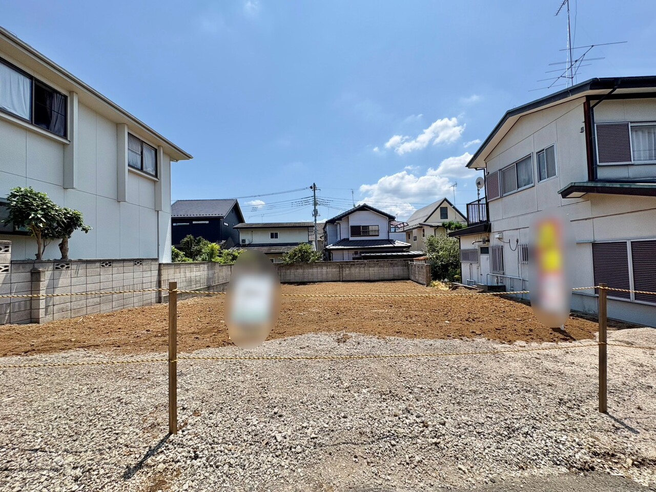 お好きなハウスメーカーで建築可能です。(令和8年7月撮影)