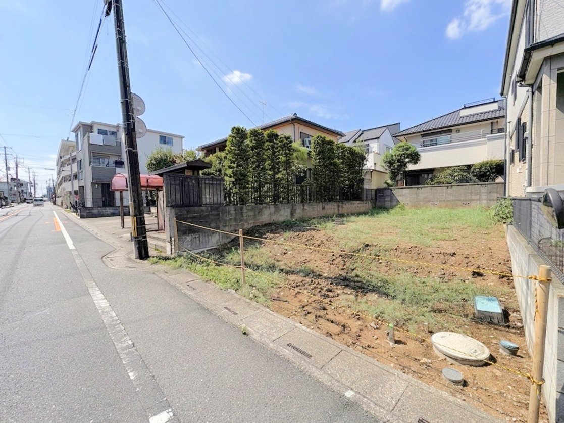 土地面積は30坪以上の整形地です。(令和8年8月撮影)
