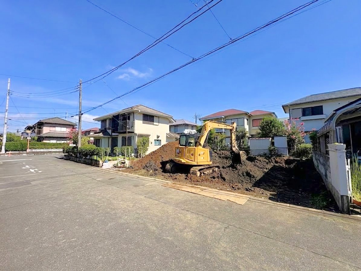 敷地面積は51.3坪、お好きなプランで建築可能です。(令和8年9月撮影)