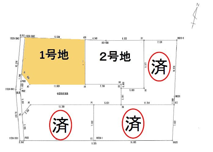 区画図