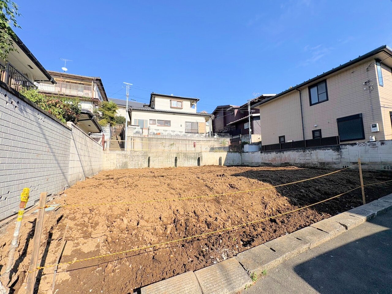 お好きなハウスメーカーで建築可。