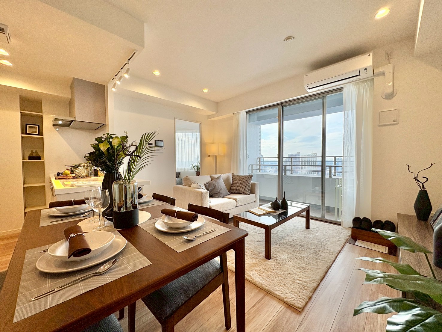 ゆったりとした休息と癒しを提供してくれる空間があります。