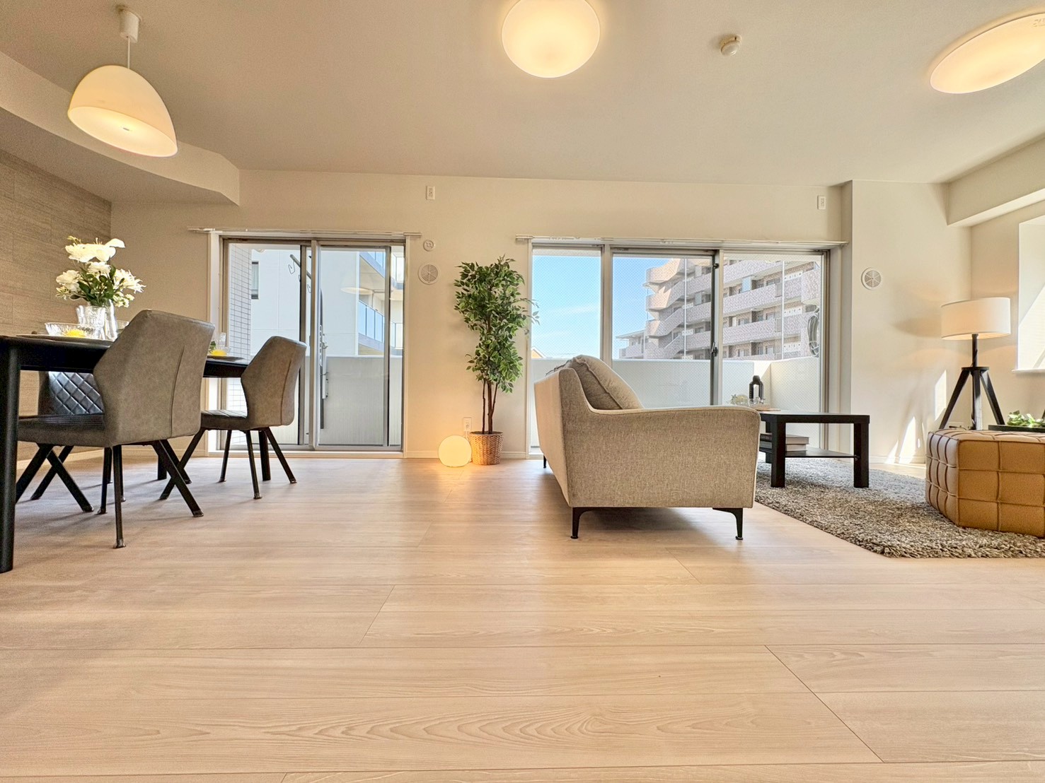 過ごす時間にゆとりを与えてくれるわが家自慢の場所。