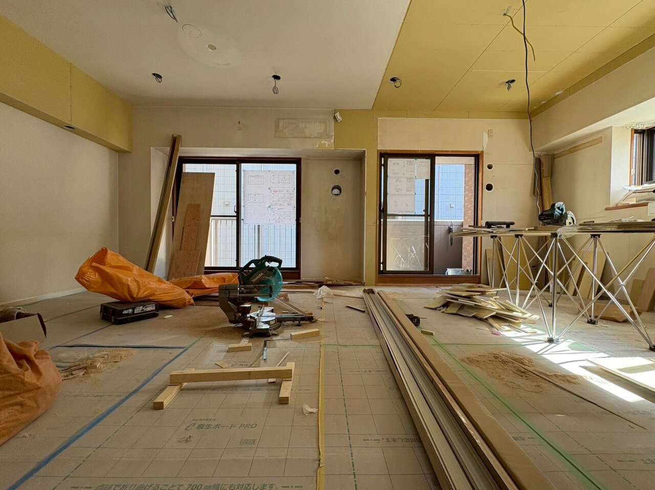 内装はフルリノベーションされます。