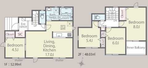 16号棟　間取り図面　2階４LDK