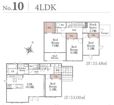 １０号棟　間取り図