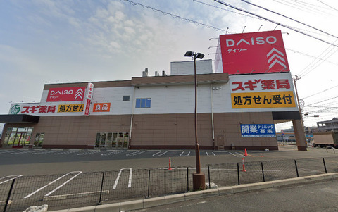 スギ薬局 下地店：1100m