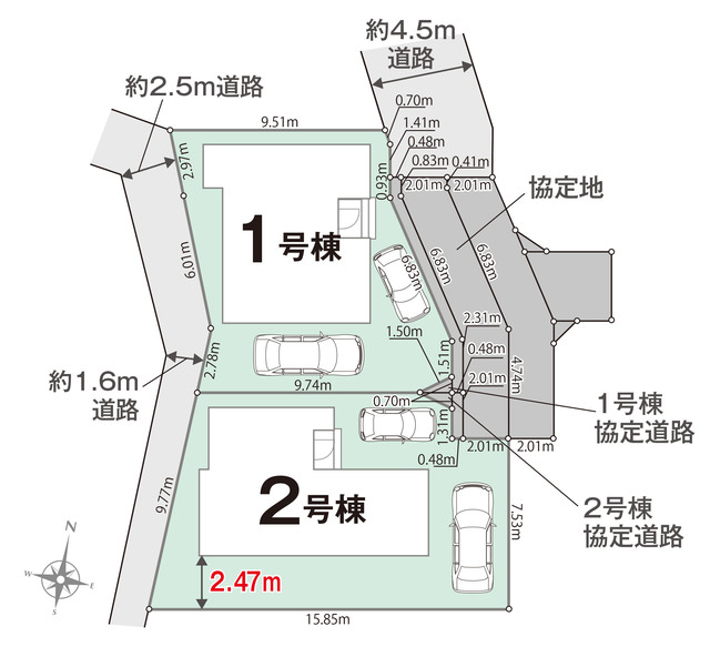 リナージュネクスジー静岡清水区蜂ヶ谷南町　第１期の画像2
