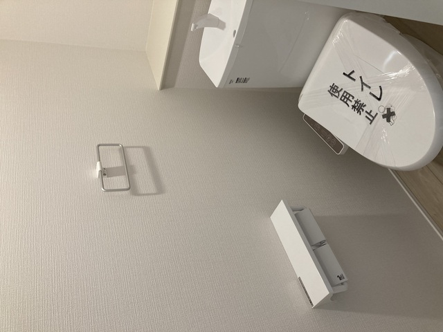 ３号棟　１階トイレ<br>トイレは「住みたくなる物件」の隠れチェックポイント！のスライド画像