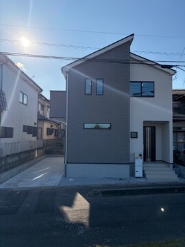 1号棟　完成写真<br>快適な住まいほど日増しに思い入れが生まれてくる