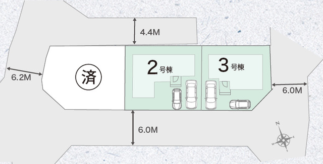 全体区割図のスライド画像