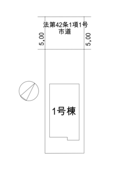 １号棟　区画図