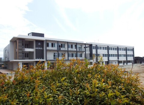 益城町立益城中学校：2200m