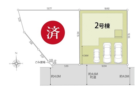 ①号棟ご成約ずみ！！