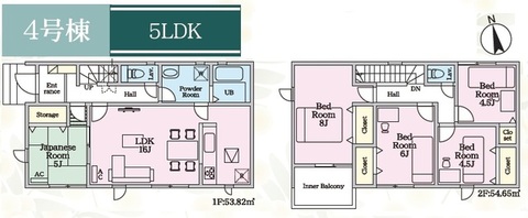 ４号棟　間取り図