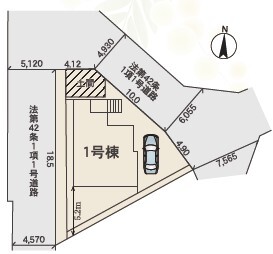 区画図のスライド画像