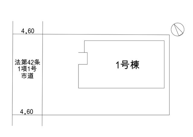 【1号棟】区画図のスライド画像