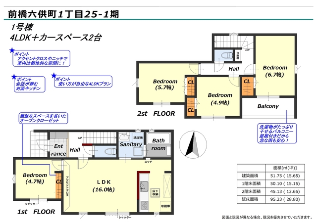 リナージュ前橋六供町１丁目　第１期の画像2