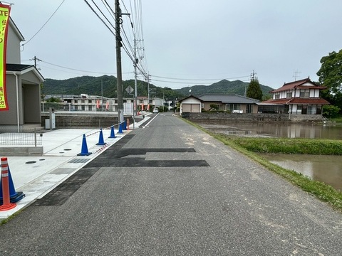 前面道路　5.5ｍ