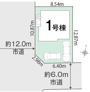 １号棟　区画図