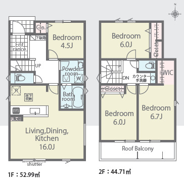 リナージュネクスジー豊川市本野町０１期の画像2