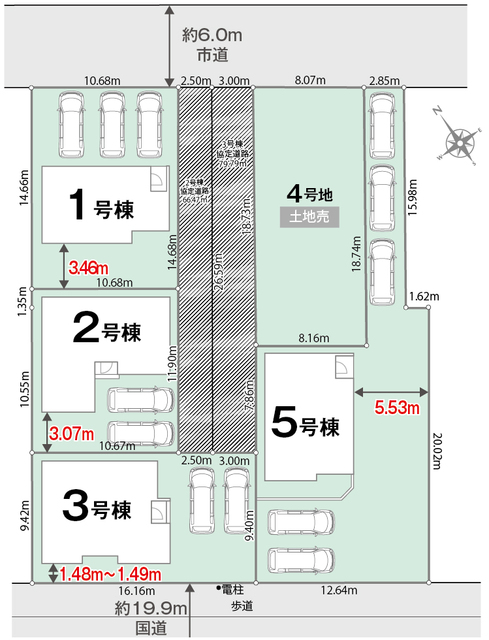 全体区画図のスライド画像