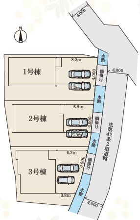 区画図のスライド画像