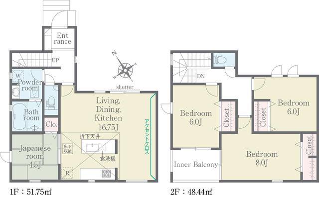 リナージュネクスジー草津市上笠２丁目０１期の画像2