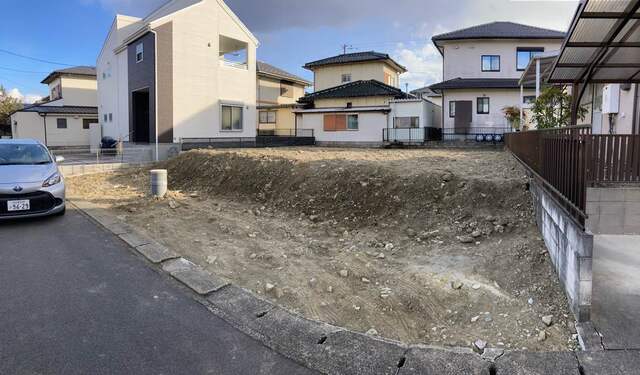 現地土地写真（造成後）のスライド画像