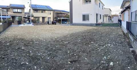 現地土地写真（造成後）