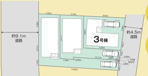 【3号棟】区割り