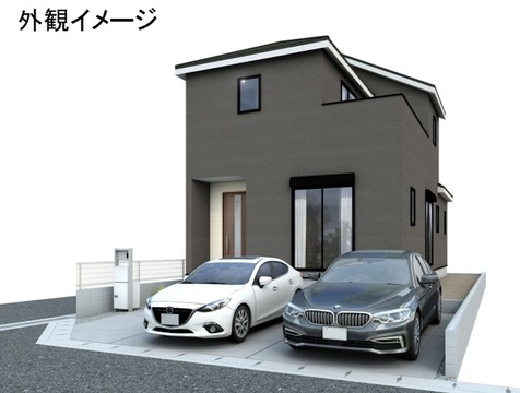 １号棟　完成予想図　２階４LDK