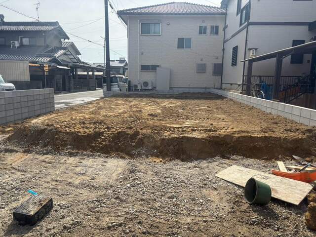 現地土地写真（造成後）のスライド画像
